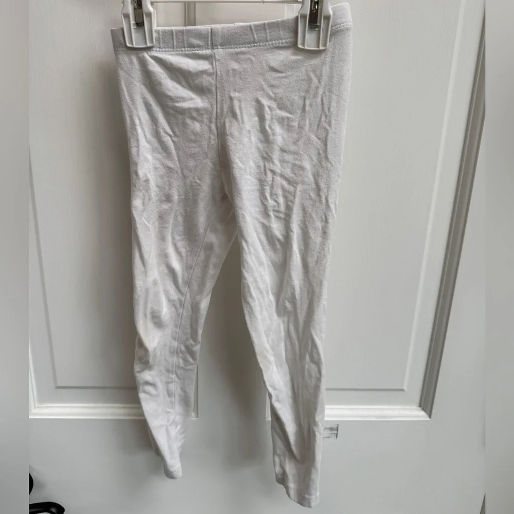 The Children's Place 3T Girls White Stretch Leggings Pants